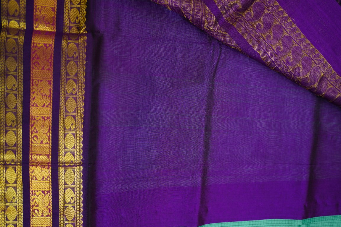 Kanchi Handloom Silk Cotton Saree PC13747