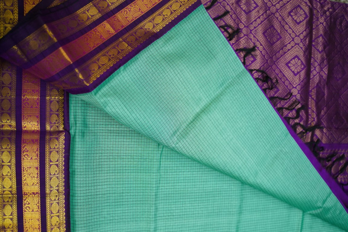 Kanchi Handloom Silk Cotton Saree PC13747