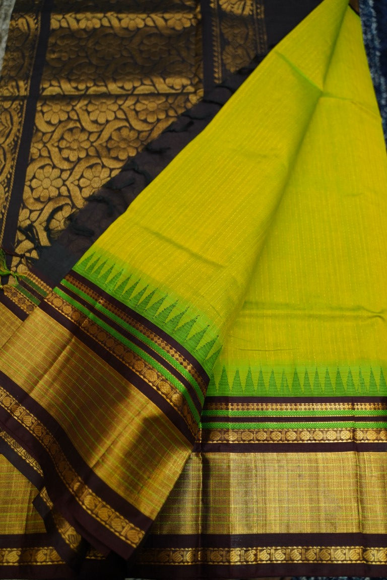 Kanchi Handloom Silk Cotton Saree PC13740