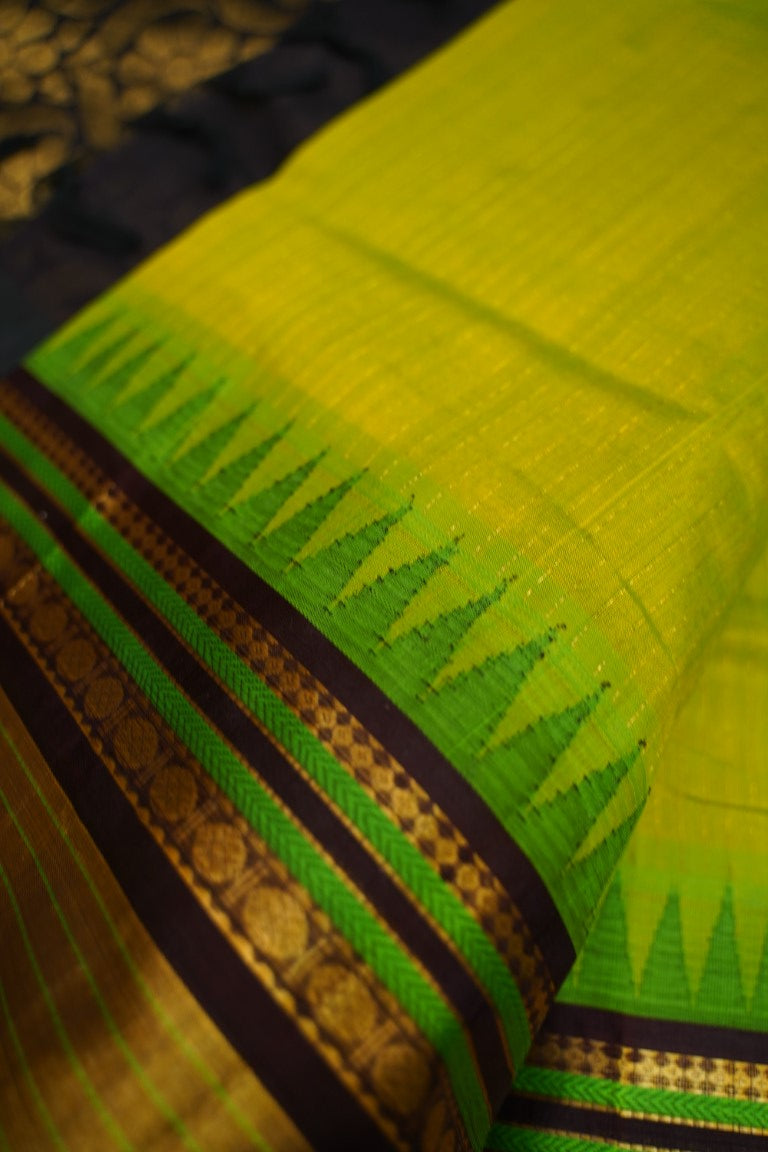 Kanchi Handloom Silk Cotton Saree PC13740