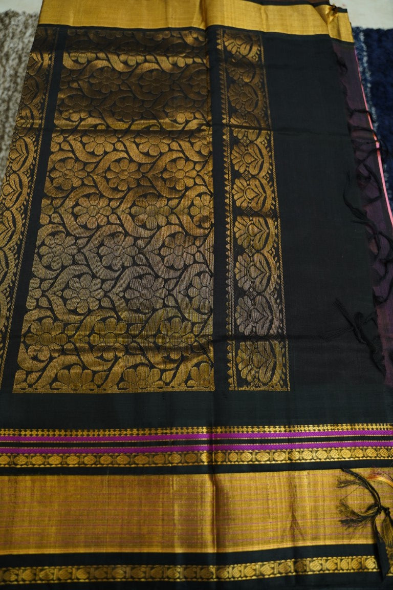 Kanchi Handloom Silk Cotton Saree PC13748