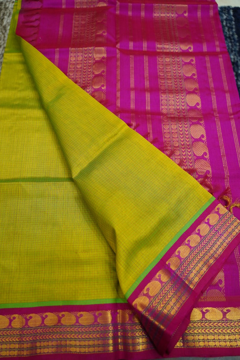 Kanchi Handloom Silk Cotton Saree PC13741