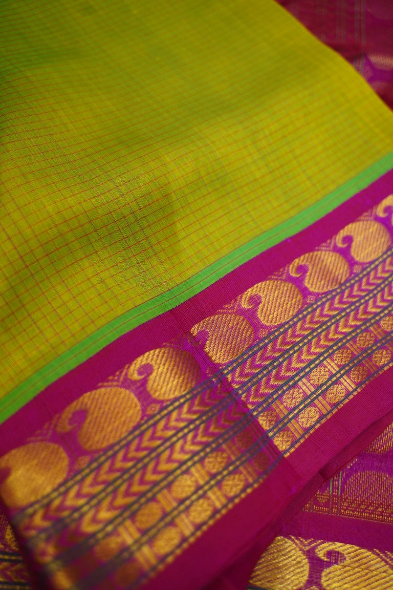 Kanchi Handloom Silk Cotton Saree PC13741