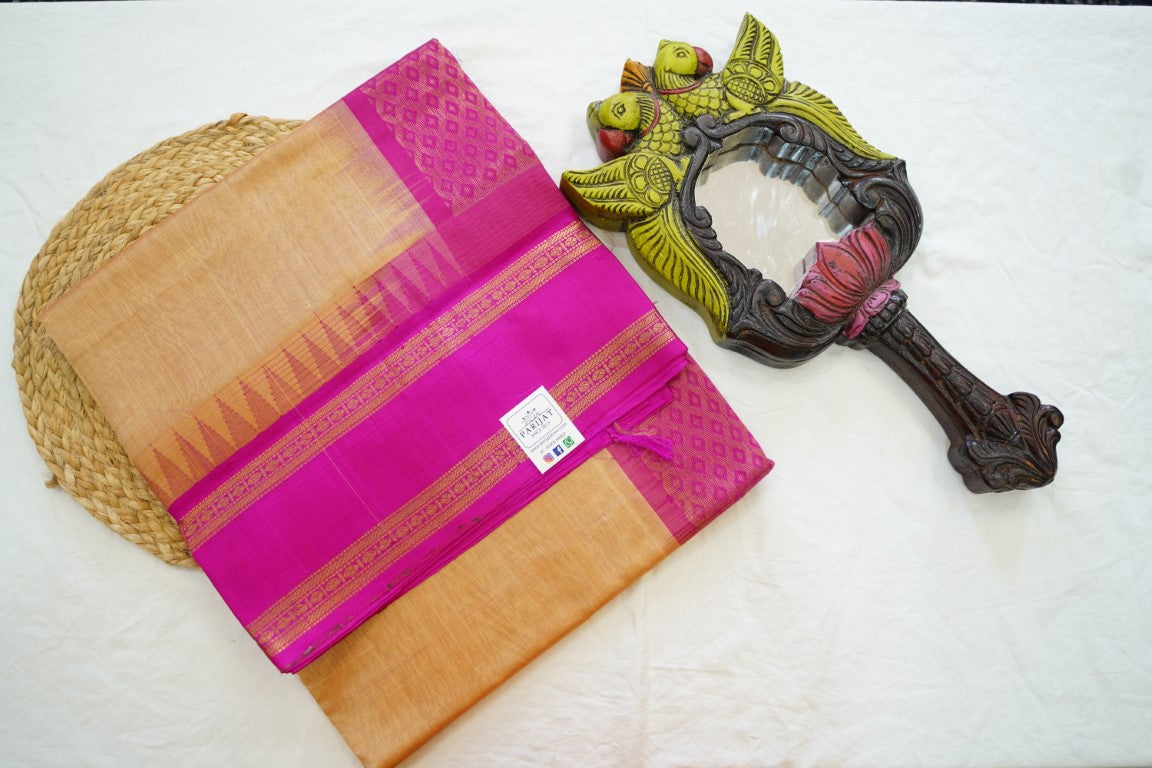 Kanchi Handloom Silk Cotton Saree PC12814