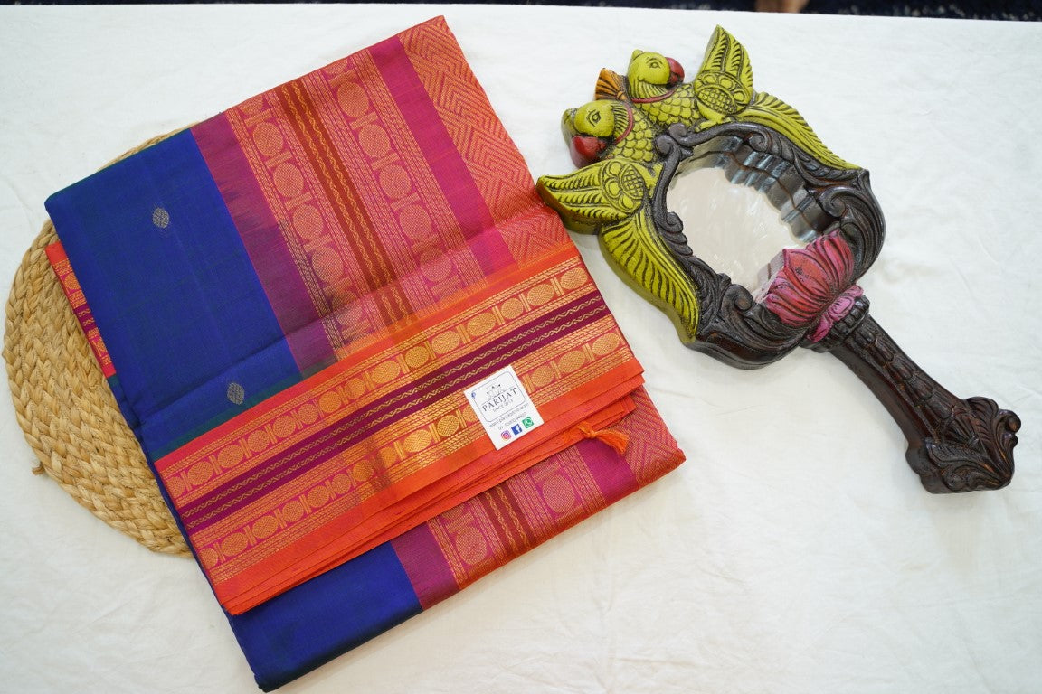 Kanchi Handloom Silk Cotton Saree PC11740