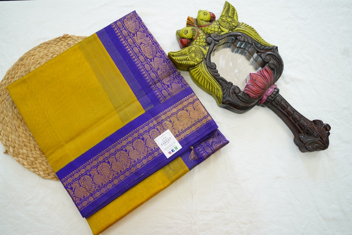 Kanchi Handloom Silk Cotton Saree PC13683