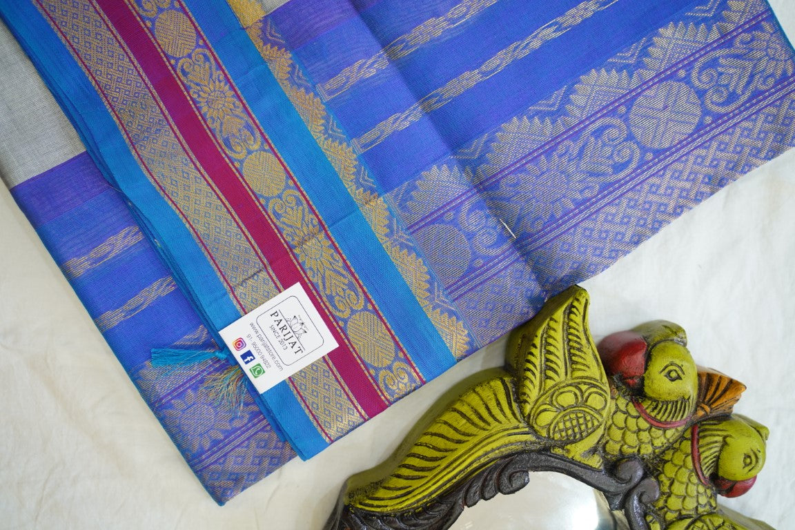 Kanchi Handloom Silk Cotton Saree PC13751