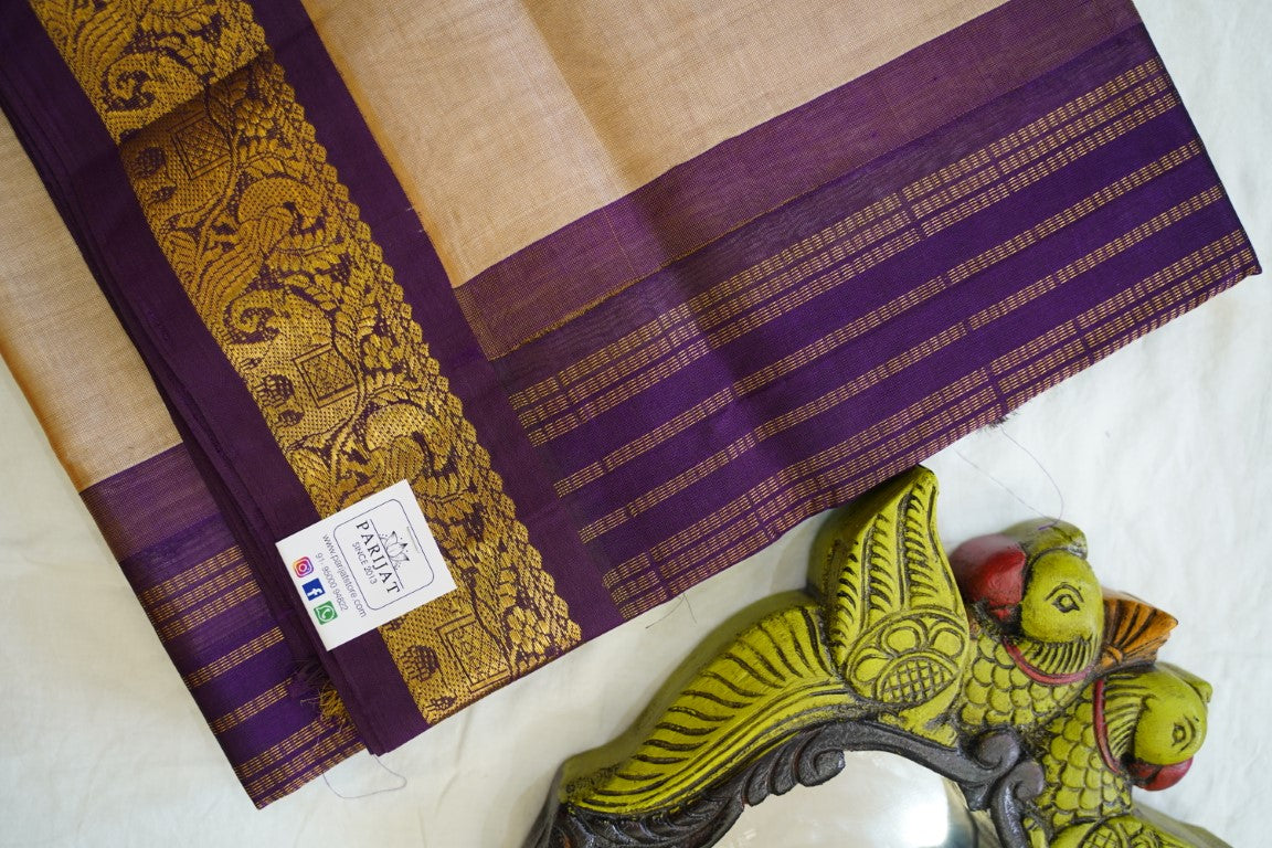 Kanchi Handloom Silk Cotton Saree PC13736