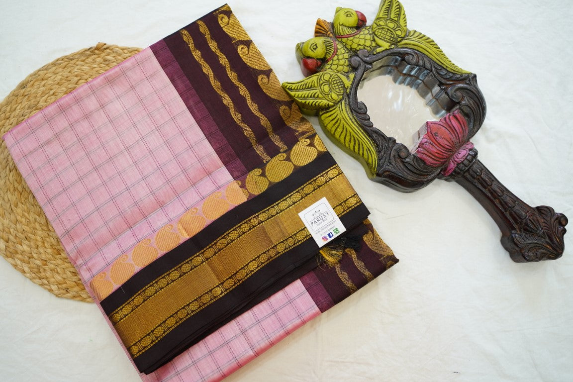 Kanchi Handloom Silk Cotton Saree PC13744