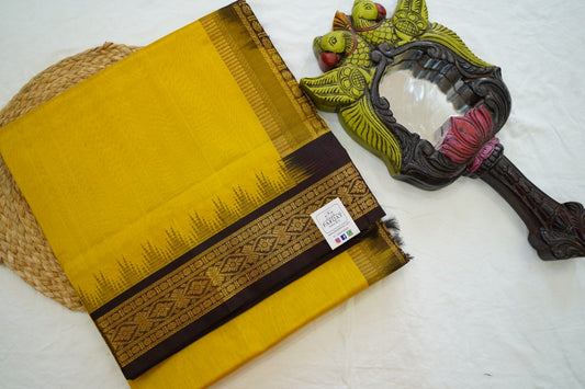 Kanchi Handloom Silk Cotton Saree PC13746