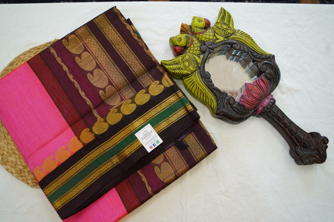 Kanchi Handloom Silk Cotton Saree PC11321