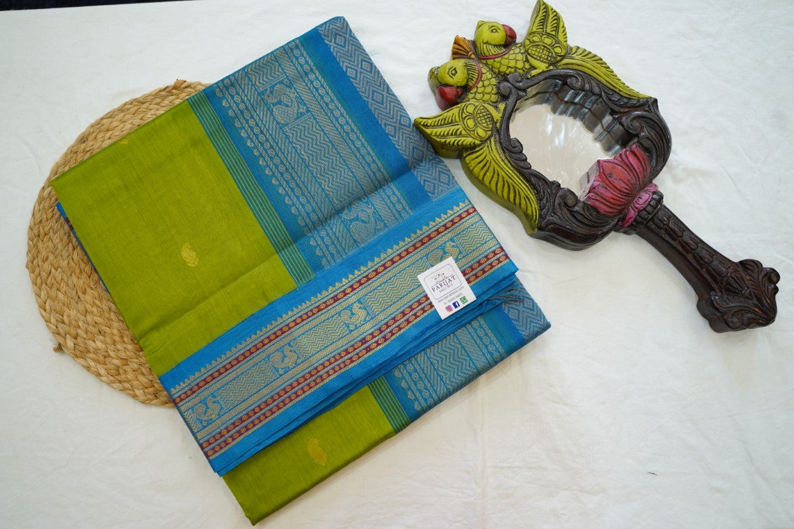 Kanchi Handloom Silk Cotton Saree PC13735