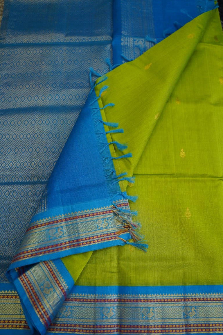 Kanchi Handloom Silk Cotton Saree PC13735