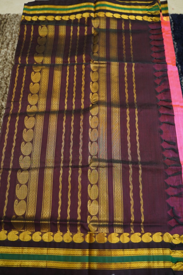 Kanchi Handloom Silk Cotton Saree PC11321