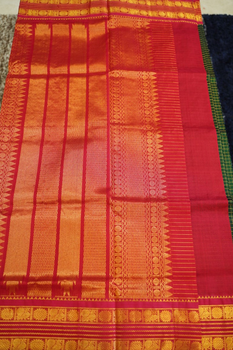 Kanchi Handloom Silk Cotton Saree PC13752