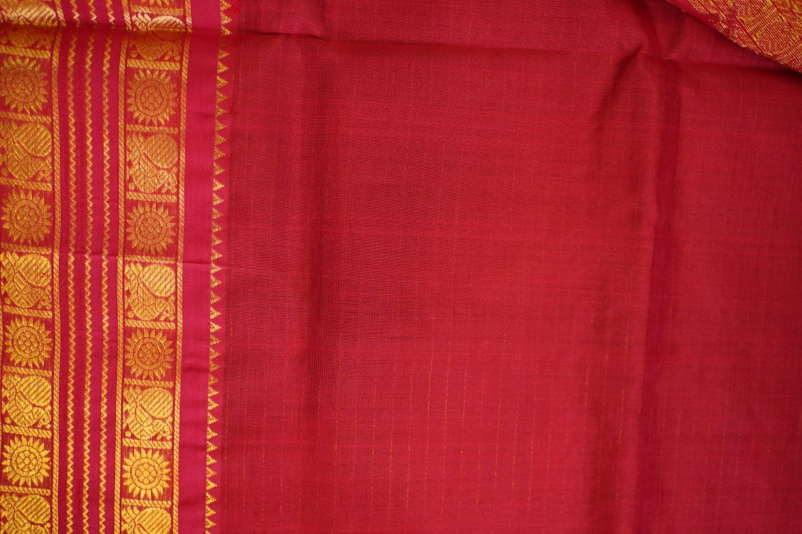 Kanchi Handloom Silk Cotton Saree PC13752