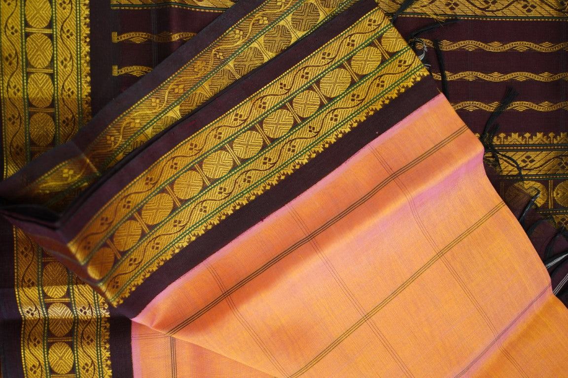 Kanchi Handloom Silk Cotton Saree PC13678