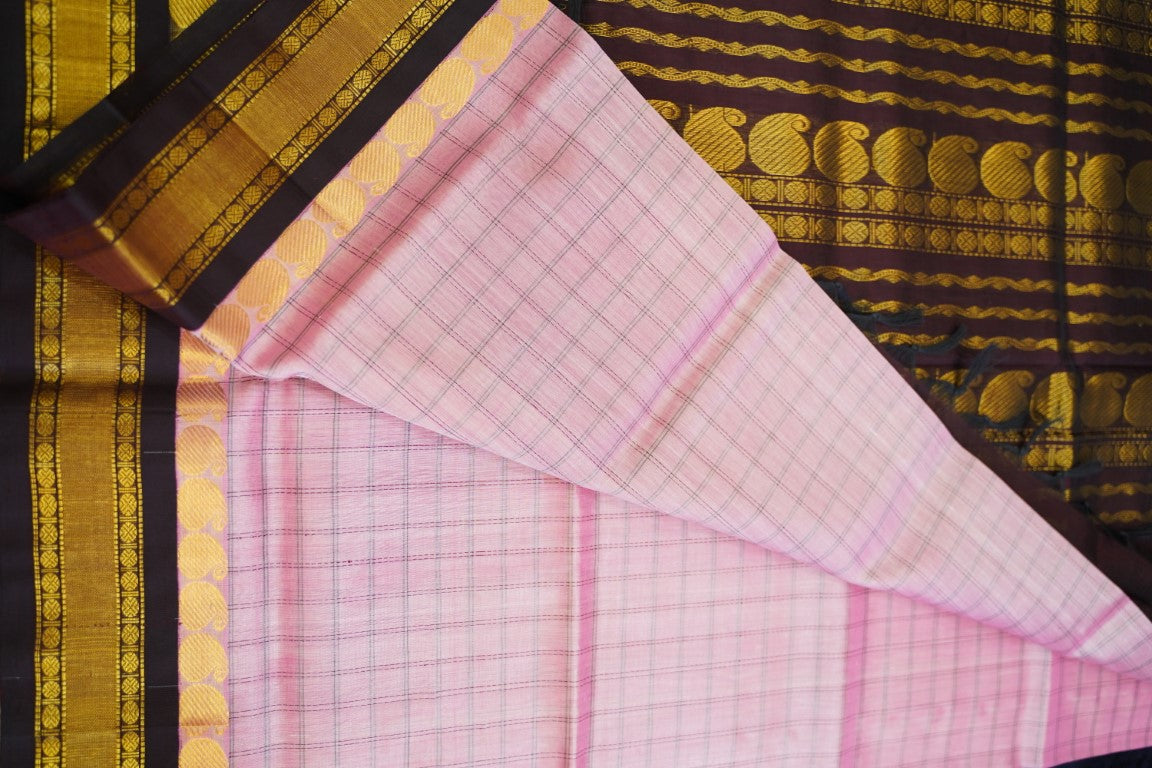 Kanchi Handloom Silk Cotton Saree PC13744