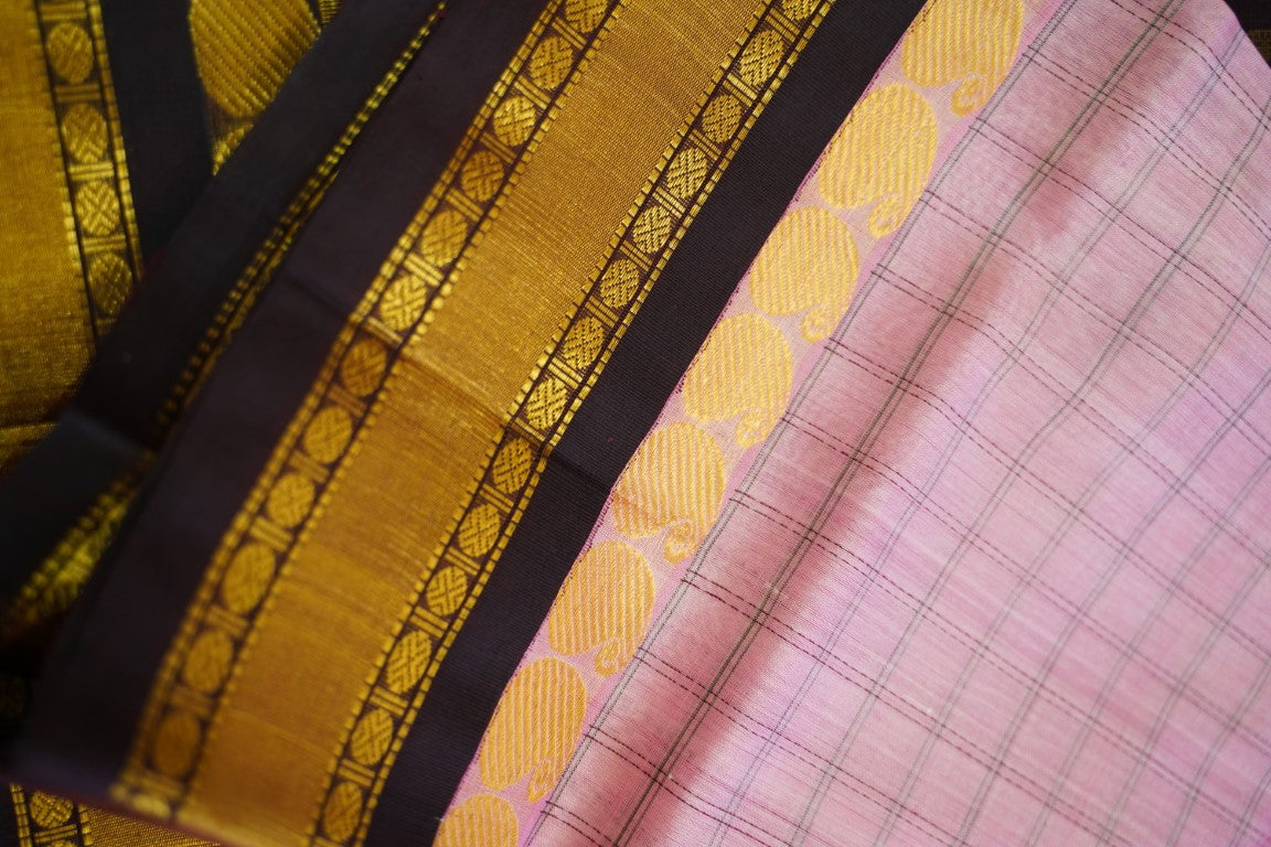 Kanchi Handloom Silk Cotton Saree PC13744