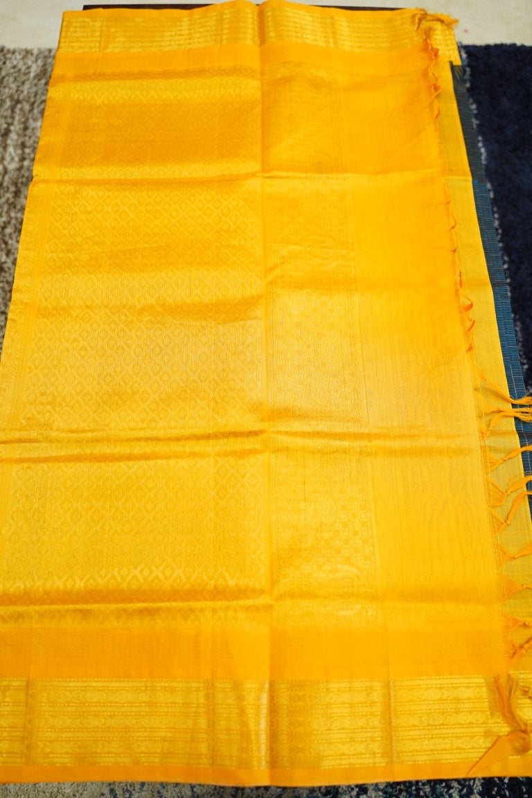 Kanchi Handloom Silk Cotton Saree PC13732