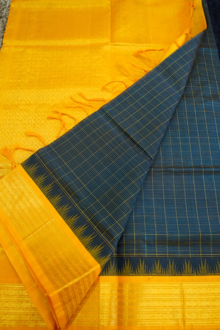 Kanchi Handloom Silk Cotton Saree PC13732