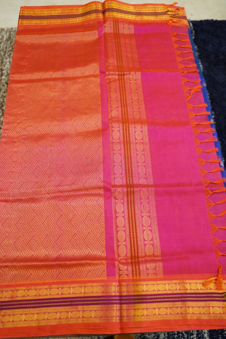 Kanchi Handloom Silk Cotton Saree PC11740