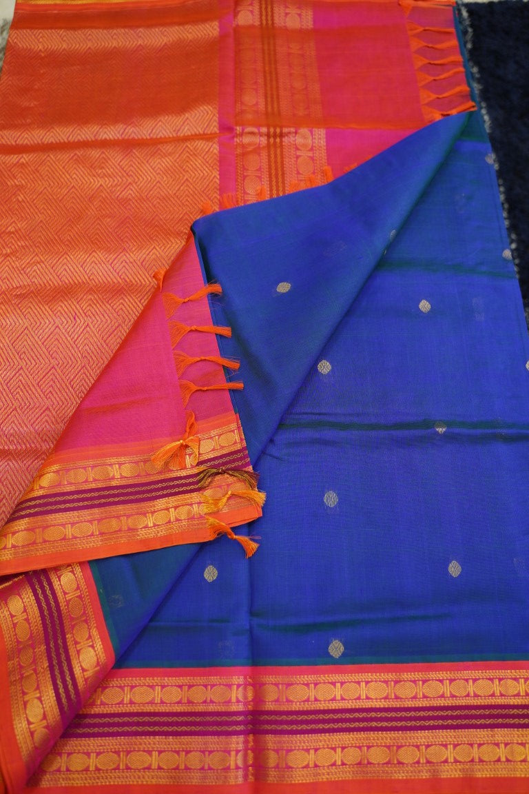 Kanchi Handloom Silk Cotton Saree PC11740