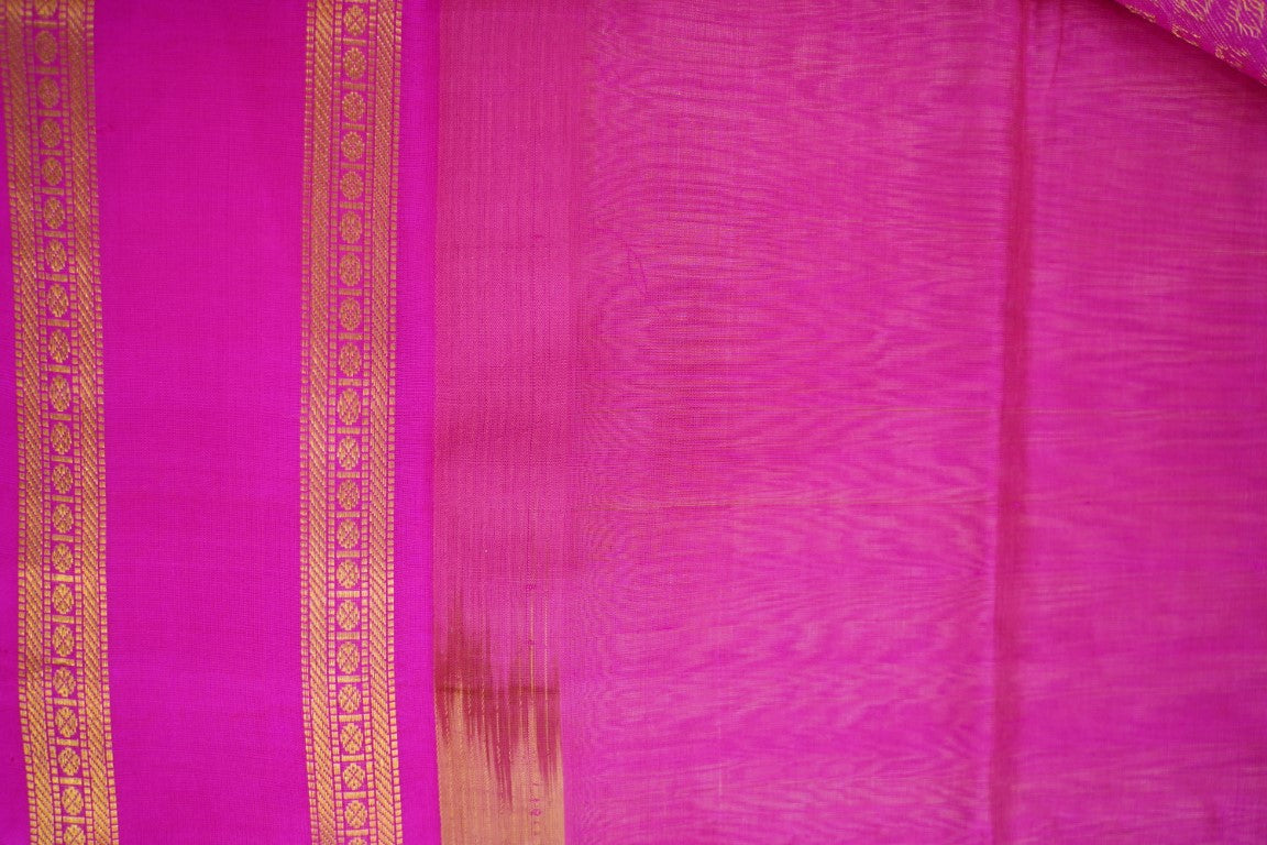 Kanchi Handloom Silk Cotton Saree PC12814