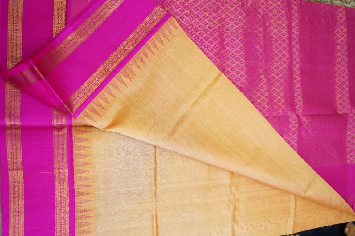 Kanchi Handloom Silk Cotton Saree PC12814