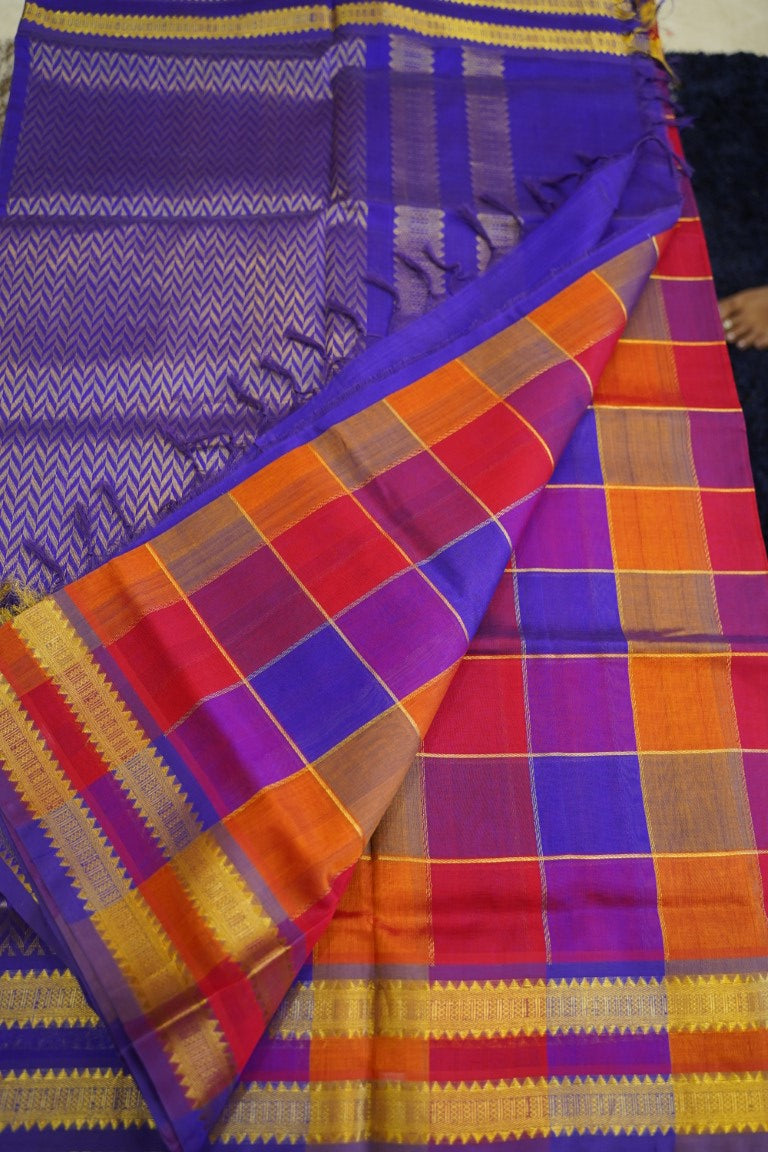 Kanchi Handloom Silk Cotton Saree PC8197