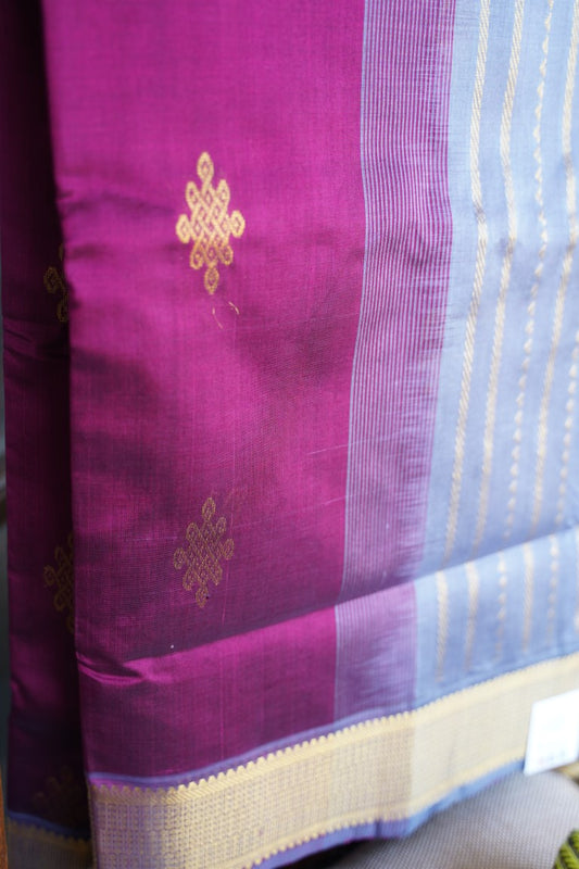 Kanchi Handloom Silk Cotton Saree PC13723