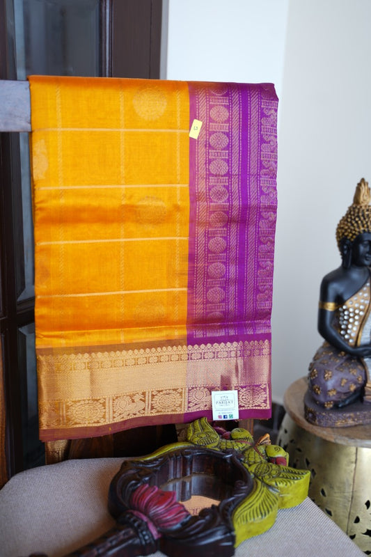 Kanchi Handloom Silk Cotton Saree PC13721