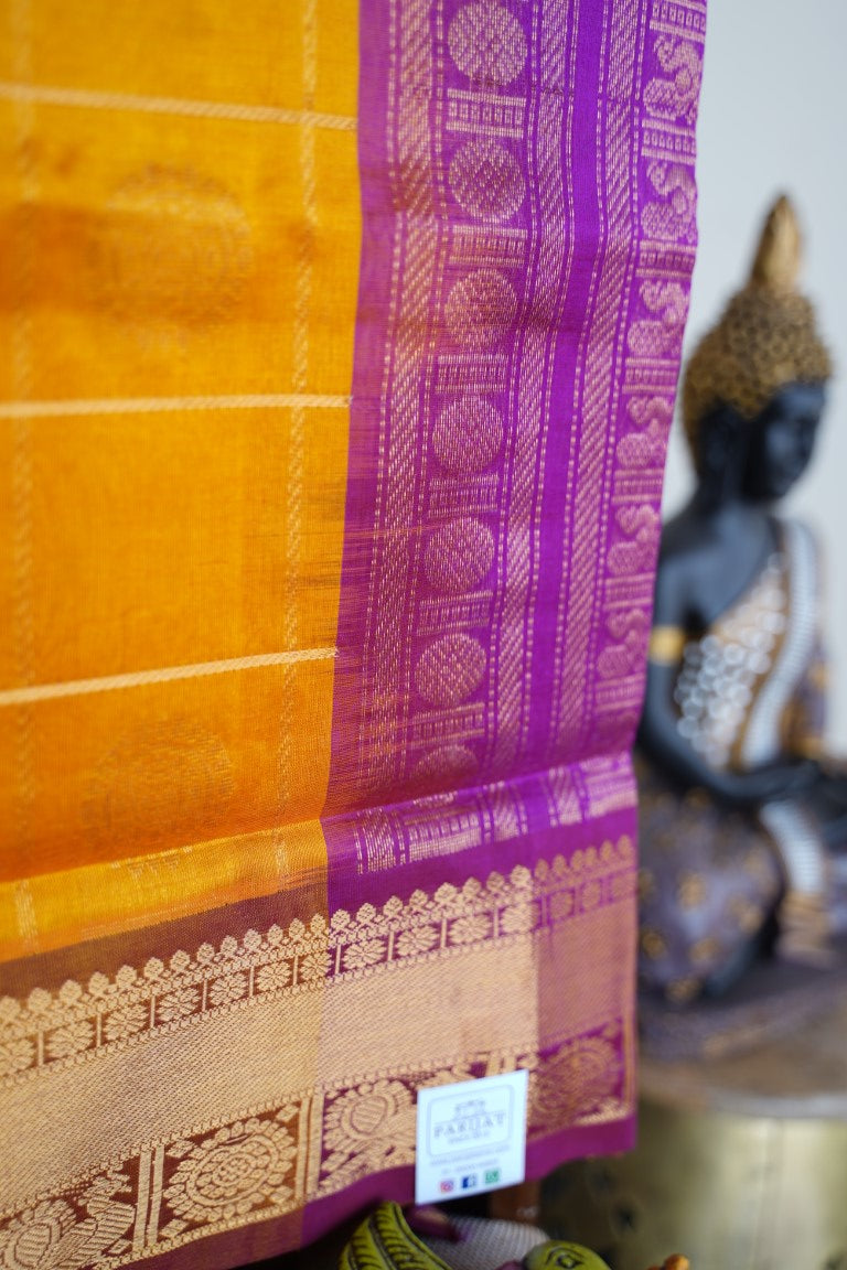 Kanchi Handloom Silk Cotton Saree PC13721