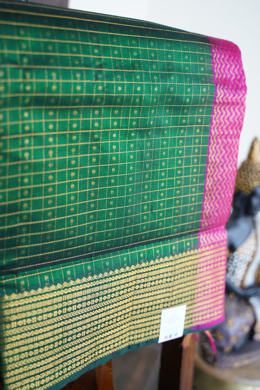 Kanchi Handloom Silk Cotton Saree PC13654