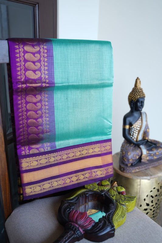 Kanchi Handloom Silk Cotton Saree PC13726