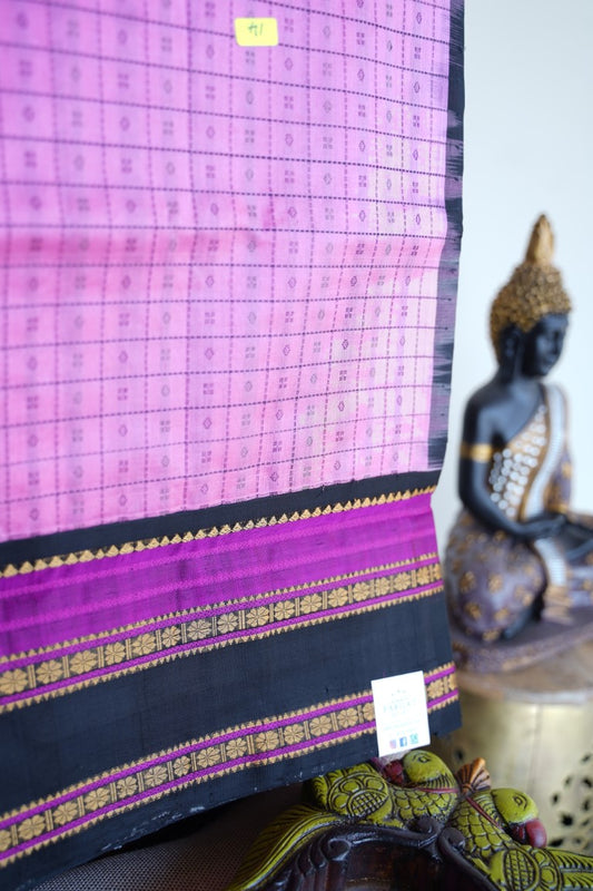 Kanchi Handloom Silk Cotton Saree PC13734