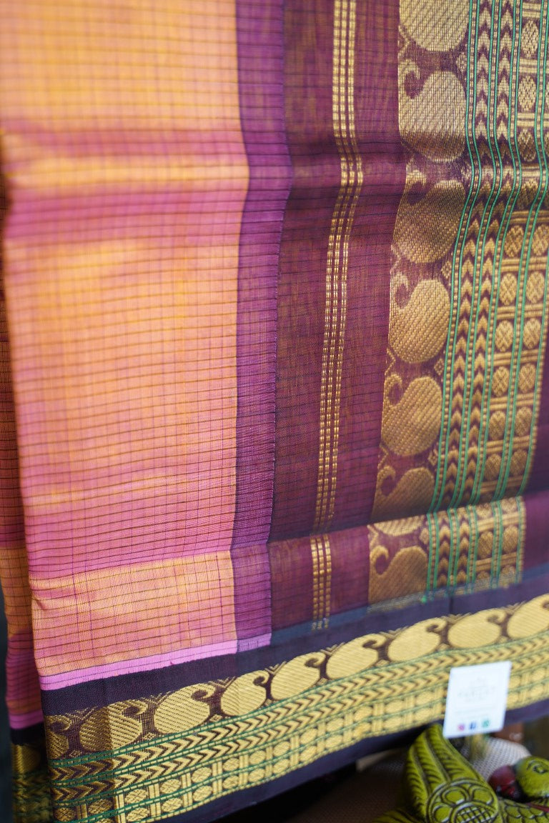 Kanchi Handloom Silk Cotton Saree PC13670