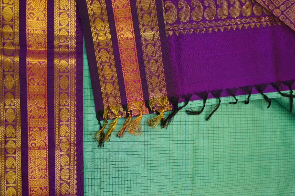 Kanchi Handloom Silk Cotton Saree PC13726