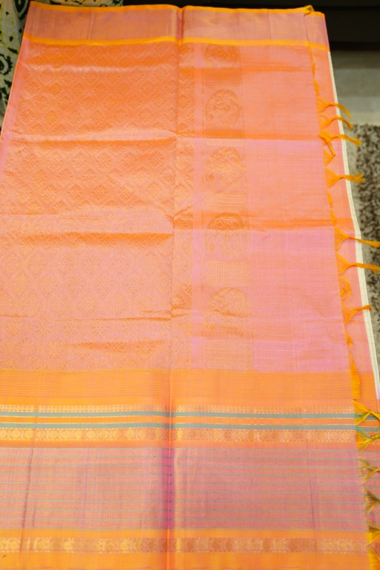 Kanchi Handloom Silk Cotton Saree PC13739