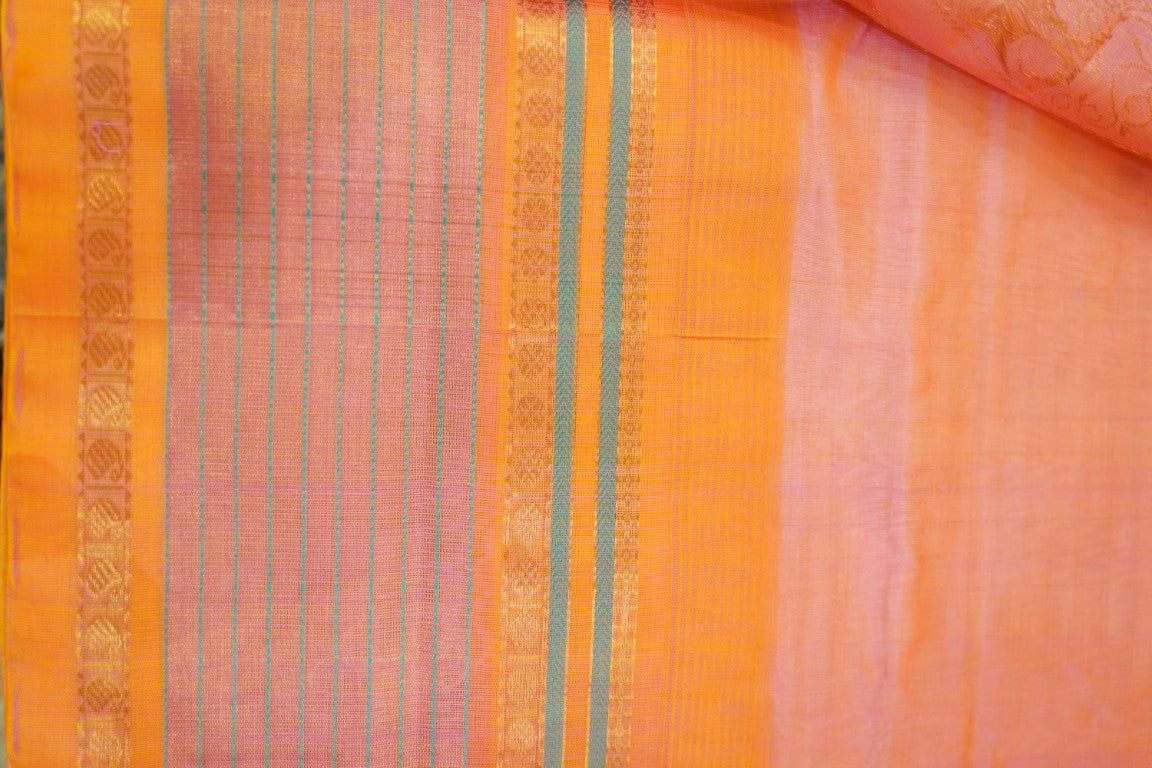 Kanchi Handloom Silk Cotton Saree PC13739