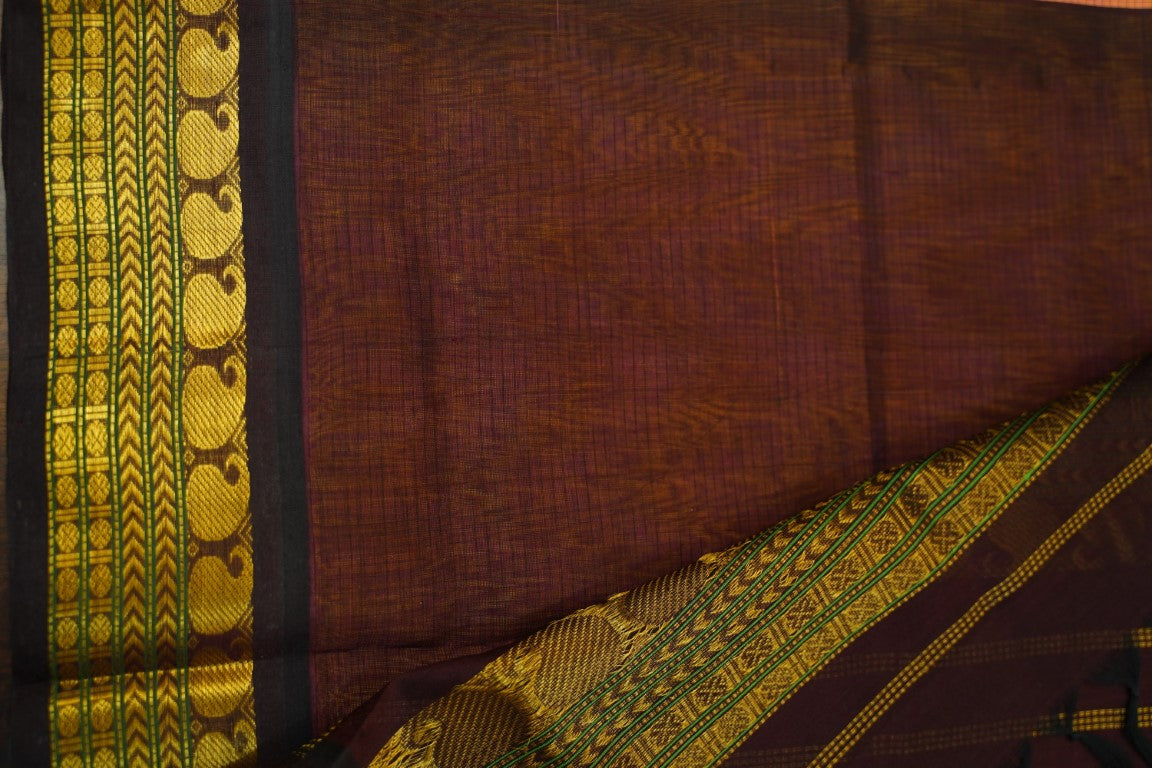 Kanchi Handloom Silk Cotton Saree PC13670