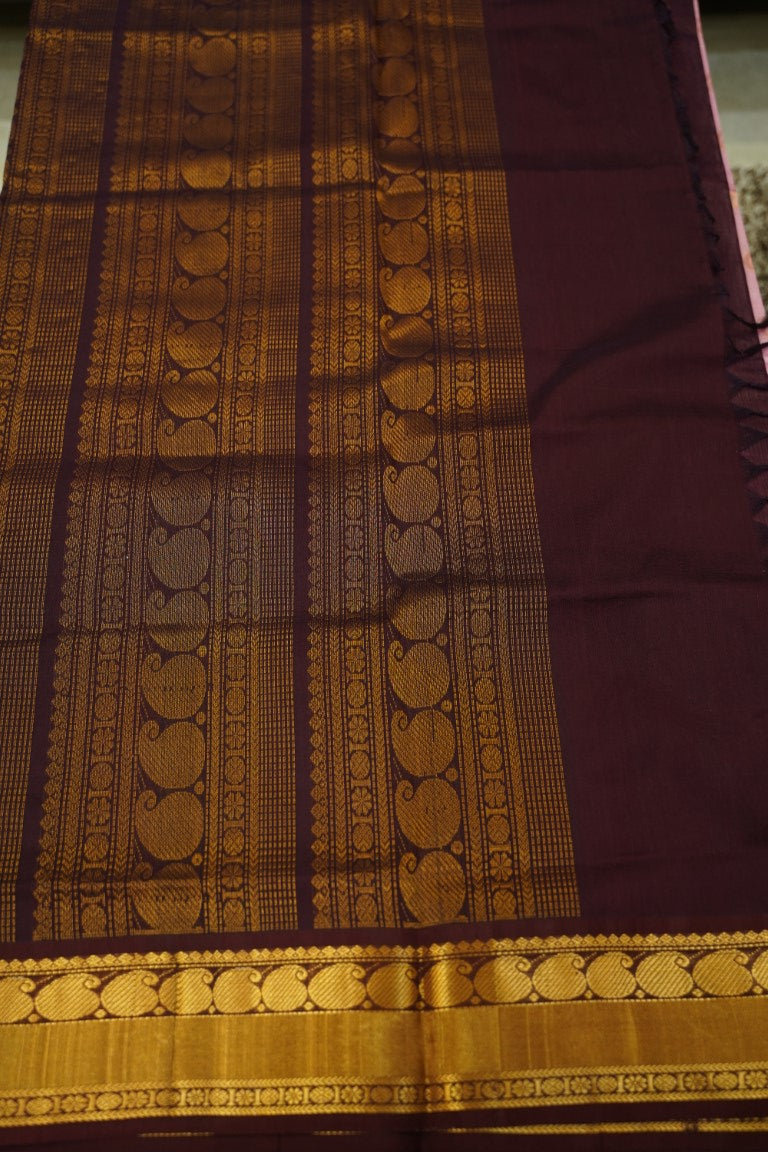 Kanchi Handloom Silk Cotton Saree PC13672