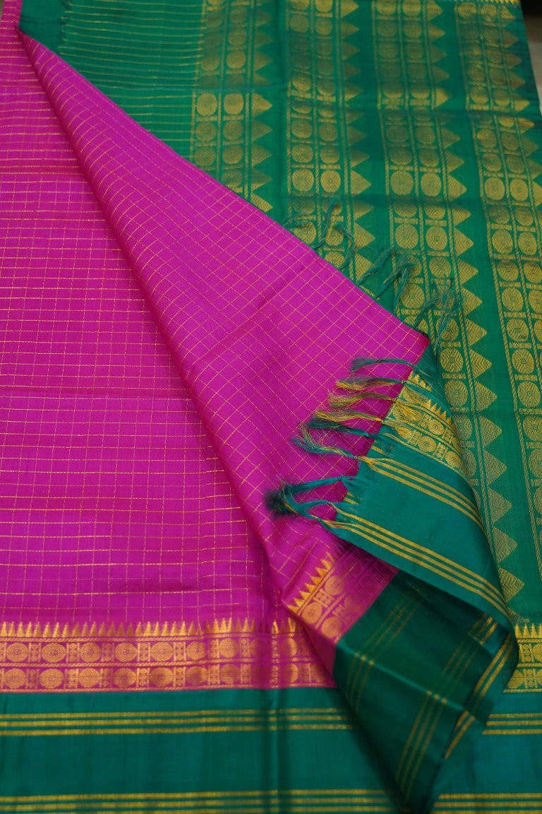 Kanchi Handloom Silk Cotton Saree PC13653