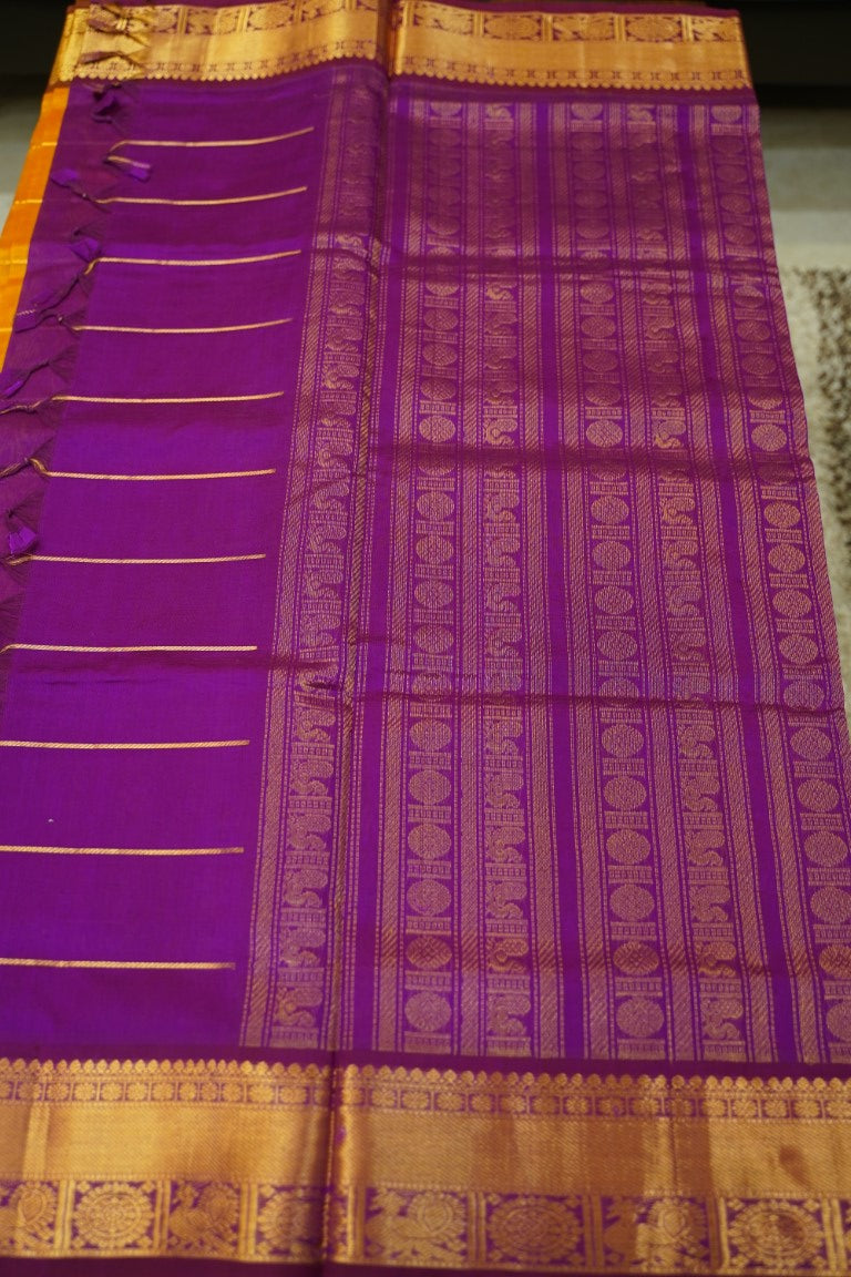 Kanchi Handloom Silk Cotton Saree PC13721