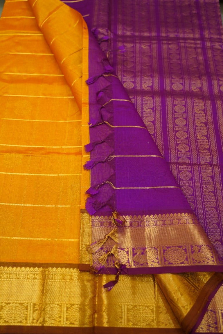 Kanchi Handloom Silk Cotton Saree PC13721