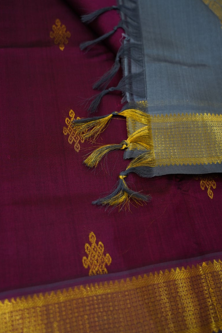 Kanchi Handloom Silk Cotton Saree PC13723