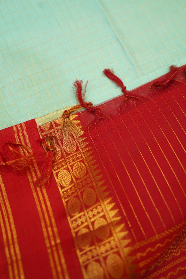 Kanchi Handloom Silk Cotton Saree PC13643