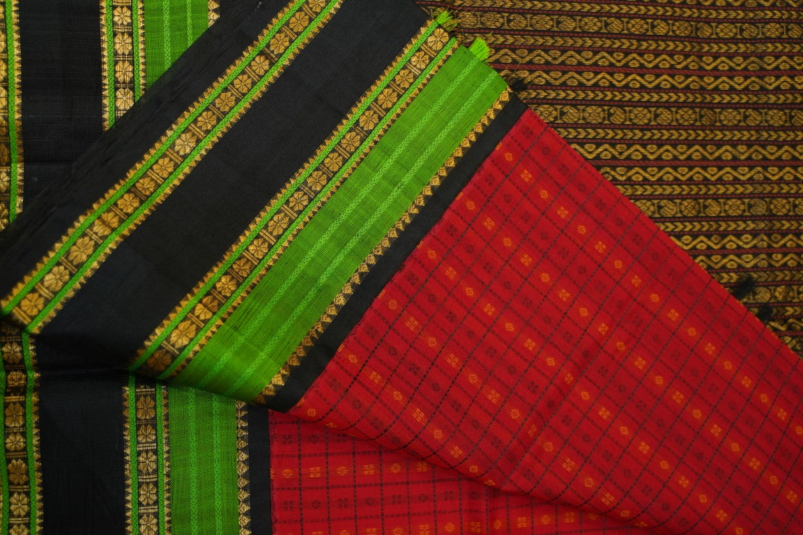 Kanchi Handloom Silk Cotton Saree PC13733