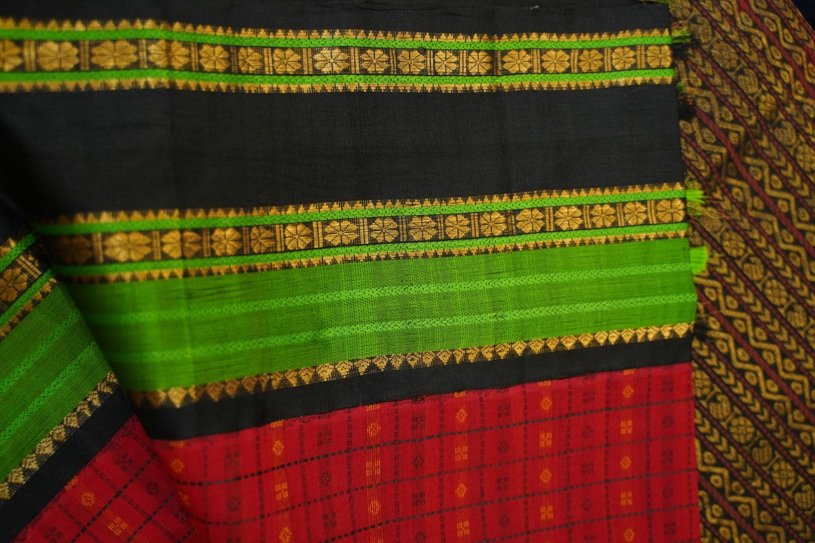 Kanchi Handloom Silk Cotton Saree PC13733