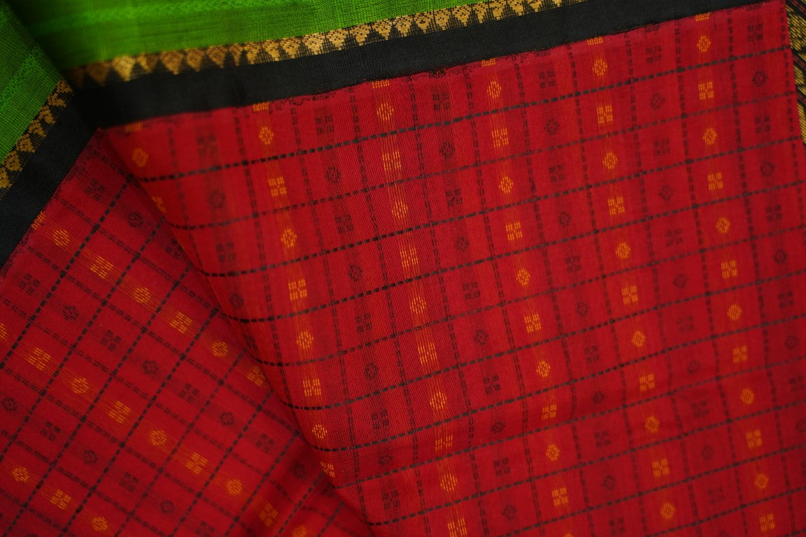 Kanchi Handloom Silk Cotton Saree PC13733